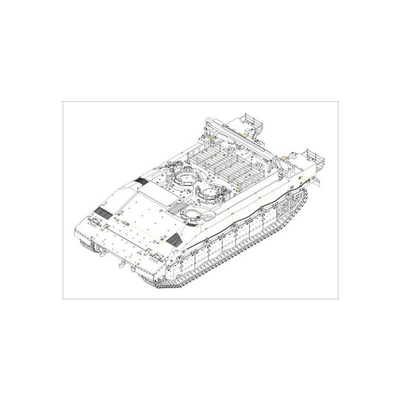 Plastic tank model Israeli Merkava ARV 1/35 | Scientific-MHD