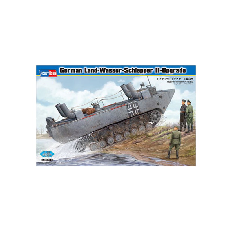 Plastic tank model German LWS II Upgraded 1/35 | Scientific-MHD