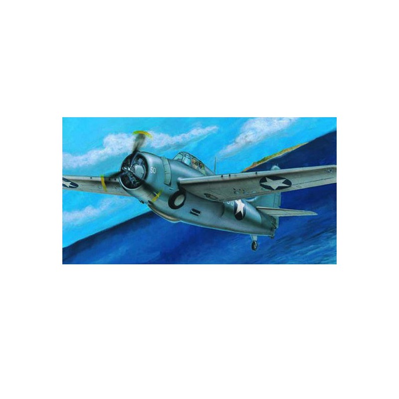 F4F-4 WildCat plastic plane model | Scientific-MHD