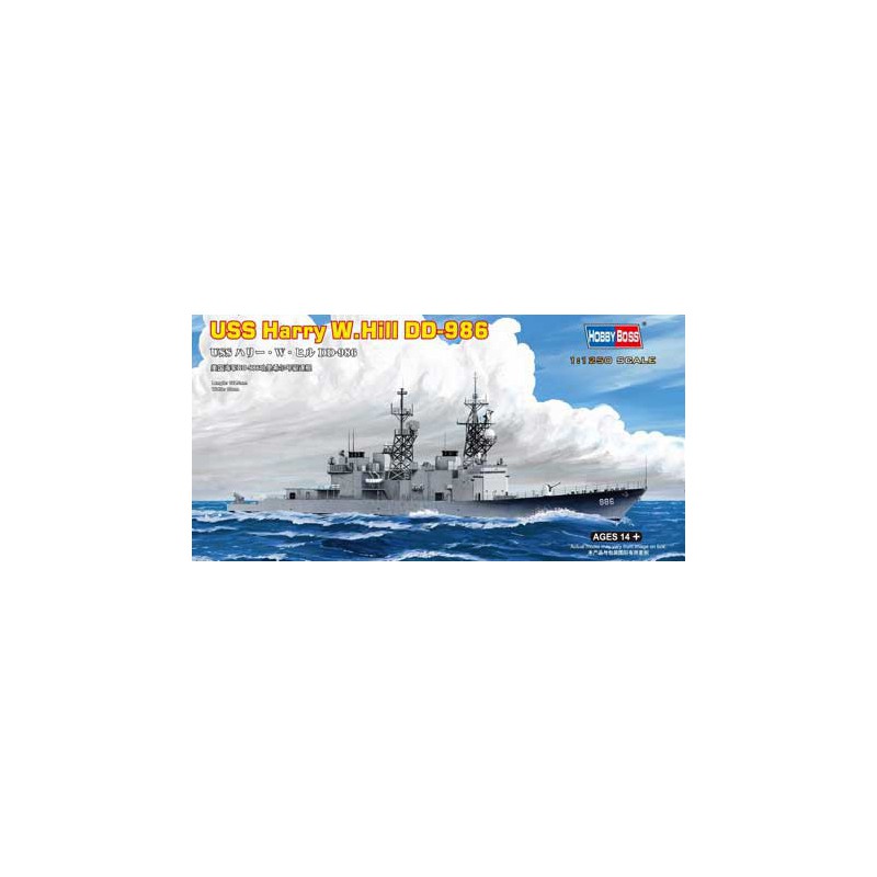 USS Harry W. Hill 1/125 plastic boat model | Scientific-MHD