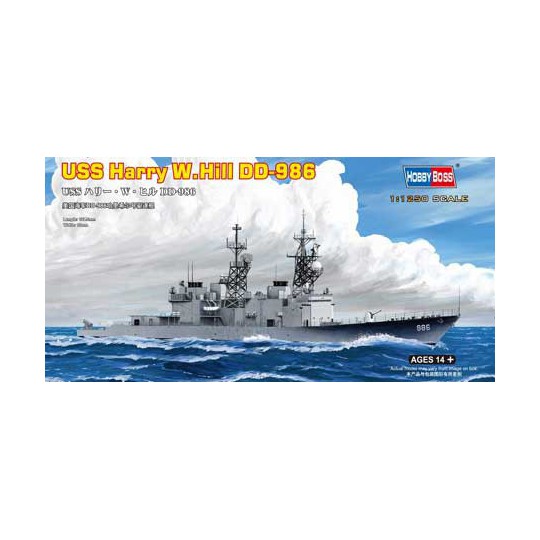 USS Harry W. Hill 1/125 plastic boat model USS Harry W. Hill 1/125 plastic boat model | Scientific-MHD