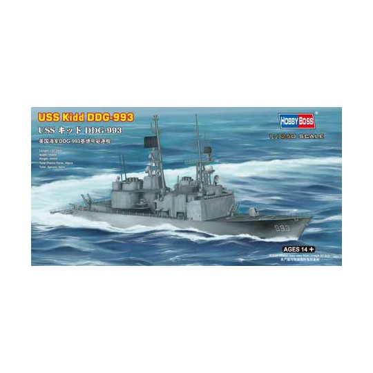 USS Kidd DDG-993 1/125 plastic boat model USS Kidd DDG-993 1/125 plastic boat model | Scientific-MHD