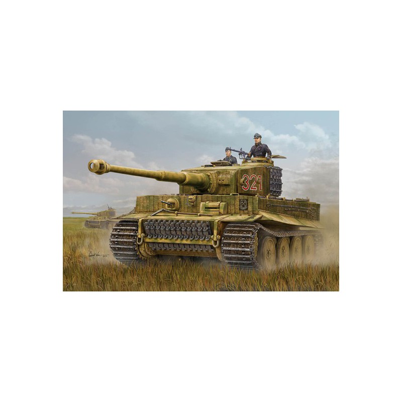 PZ.KPFW VI TIGER 1/16 plastic tank model | Scientific-MHD