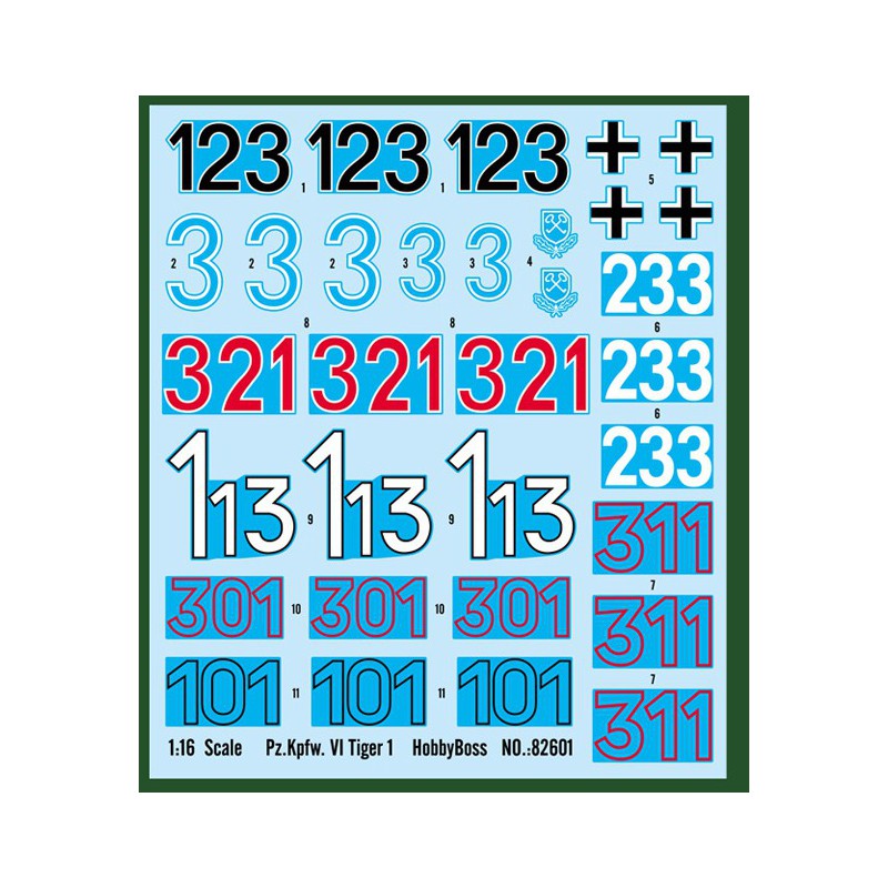 PZ.KPFW VI TIGER 1/16 plastic tank model | Scientific-MHD