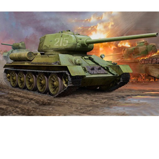 T34/85 Mod 1944 1/16 plastic tank model T34/85 Mod 1944 1/16 plastic tank model | Scientific-MHD