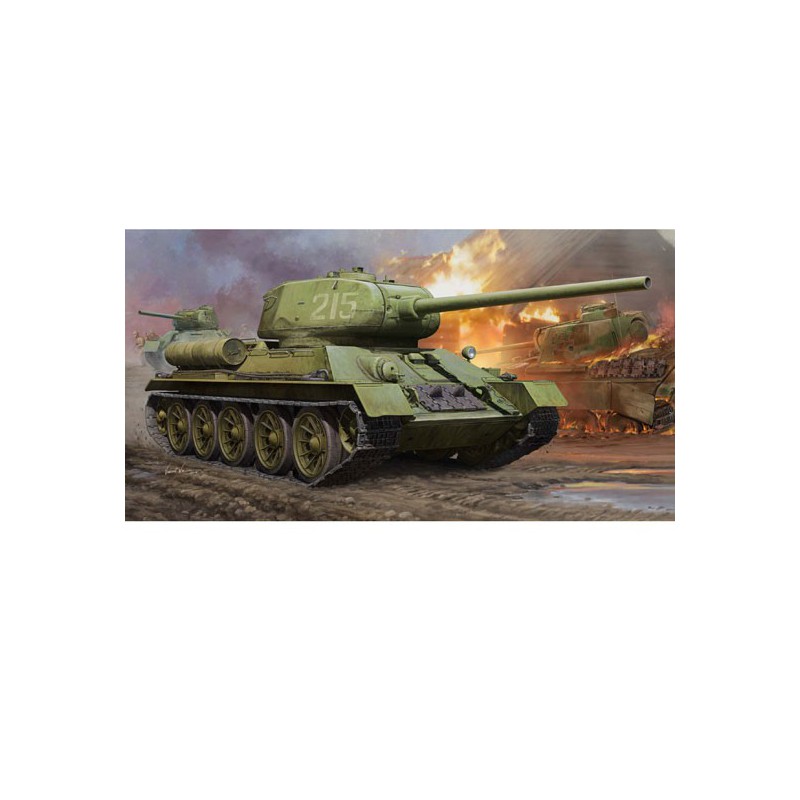 T34/85 Mod 1944 1/16 plastic tank model | Scientific-MHD