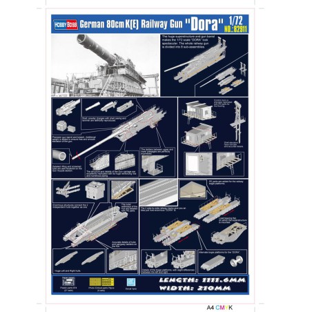 Gun Dora 1/72 railways | Scientific-MHD Gun Dora 1/72 railways | Scientific-MHD
