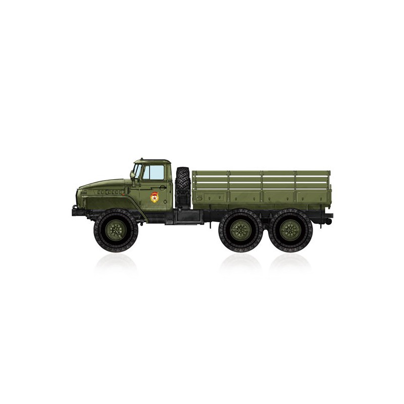 Russian Ural-4320 Truck 1/72 plastic truck model | Scientific-MHD
