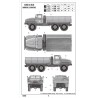 Russian Ural-4320 Truck 1/72 plastic truck model | Scientific-MHD
