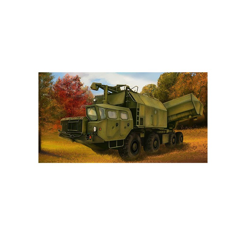 Russian 4k51 plastic truck model Rubezh Coastal ASM 1/72 | Scientific-MHD