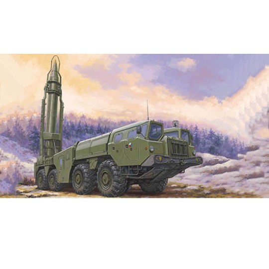 Plastic truck model (9p117m1) Launcher with R17 Rocket of 9k72 Complex Missile "Elbrus" 1/72 Plastic truck model (9p117m1) Launcher with R17 Rocket of 9k72 Complex Missile "Elbrus" 1/72 | Scientific-MHD