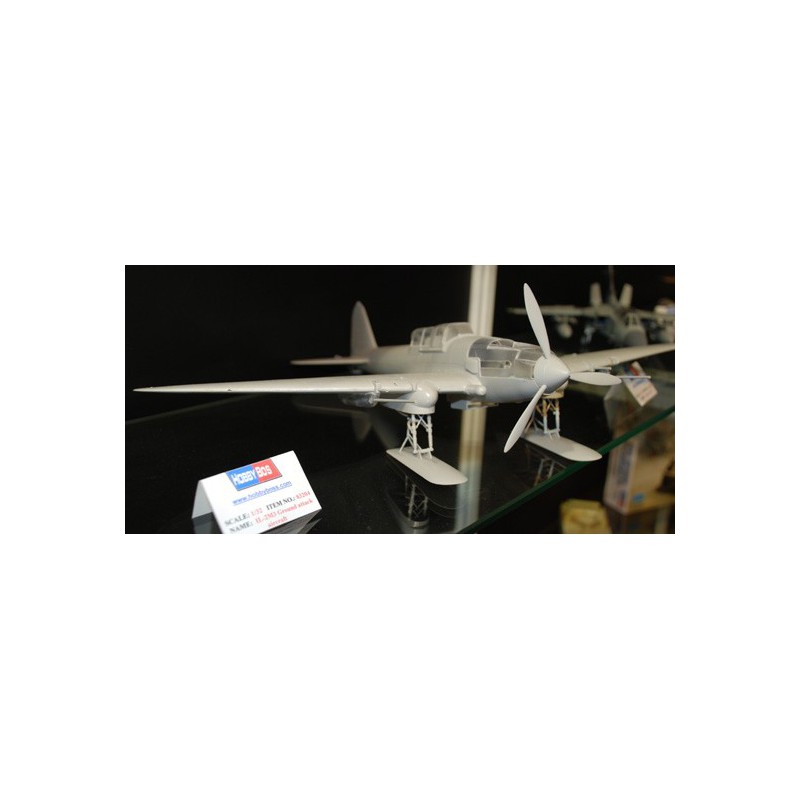 Plastic plane model IL-2 Sturmovik on skis 1/32 | Scientific-MHD