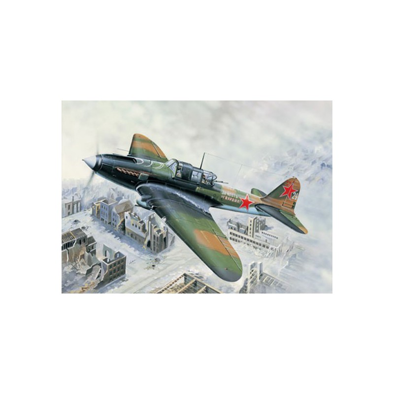 Plastic plane model IL-2M Stormovik 1/32 | Scientific-MHD