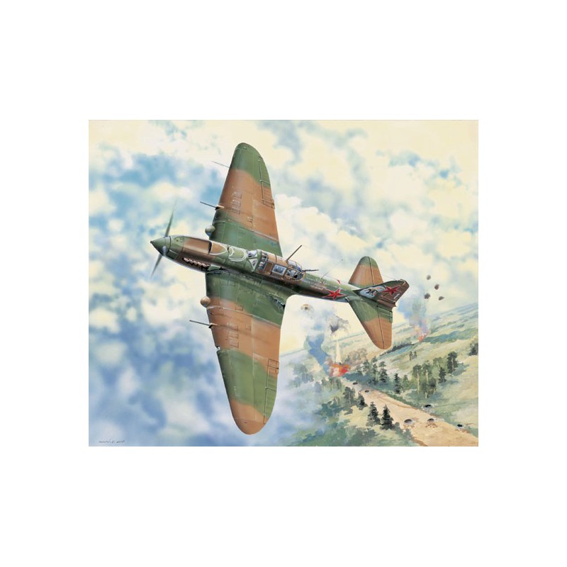 Plastic plane model IL-2M3 Ground Attack Airc.1/32 | Scientific-MHD