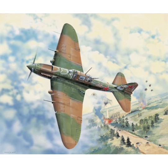 Plastic plane model IL-2M3 Ground Attack Airc.1/32 Plastic plane model IL-2M3 Ground Attack Airc.1/32 | Scientific-MHD
