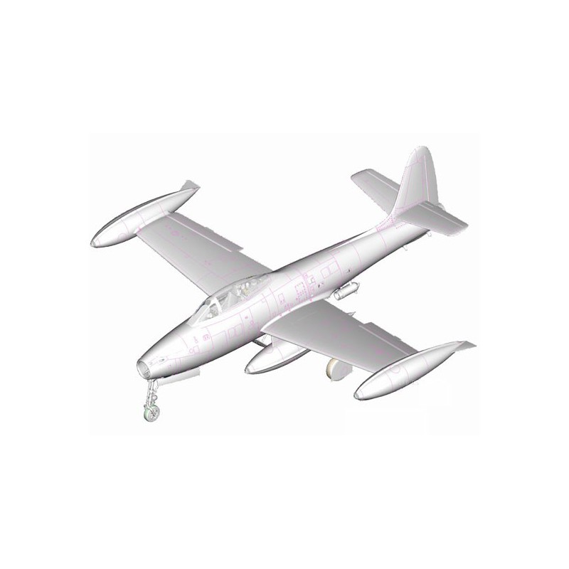 F-84E plastic plane model Thunderjet 1/32 | Scientific-MHD