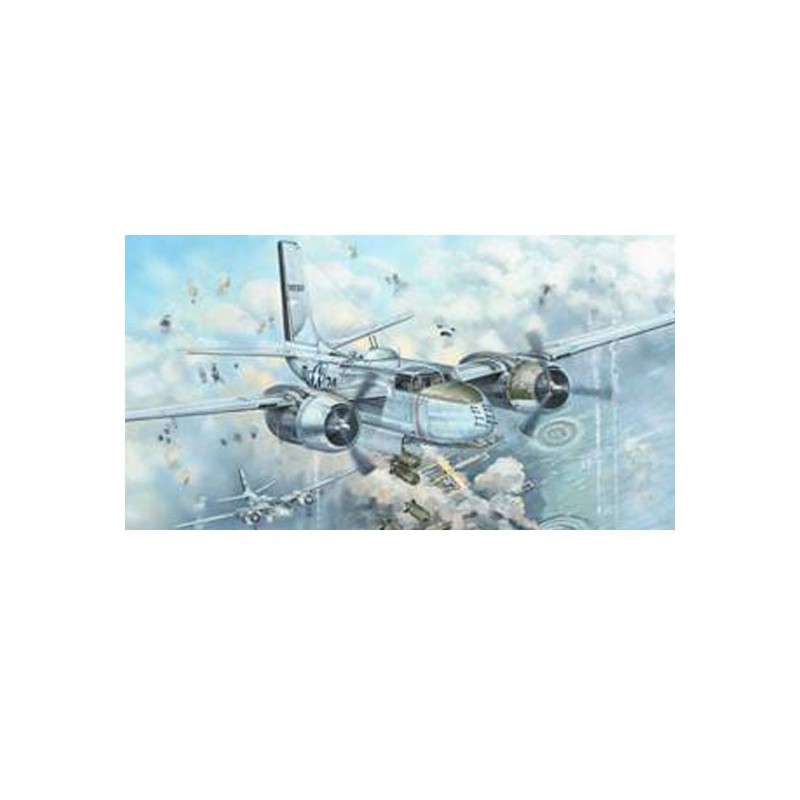 Plastic plane model A-26B Invader 1/32 | Scientific-MHD