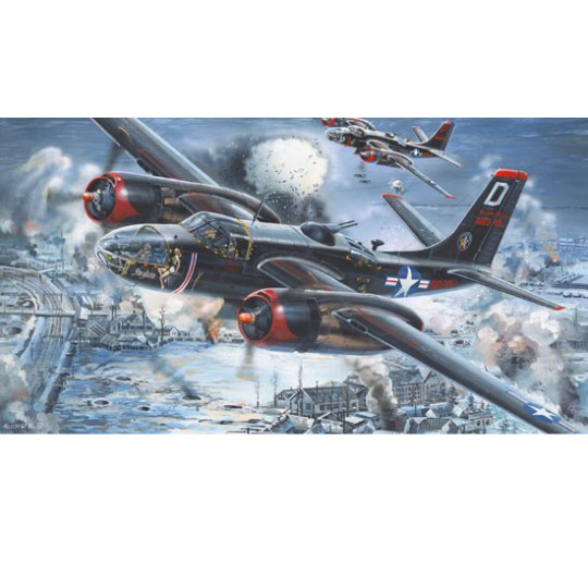 Plastic plane model A-26C Invader 1/32 Plastic plane model A-26C Invader 1/32 | Scientific-MHD