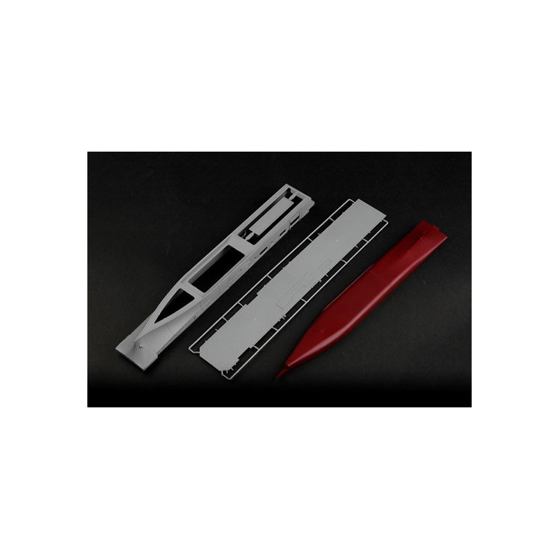 Plastic boat model Porte A. USS Wasp LHD-1 1/700 | Scientific-MHD