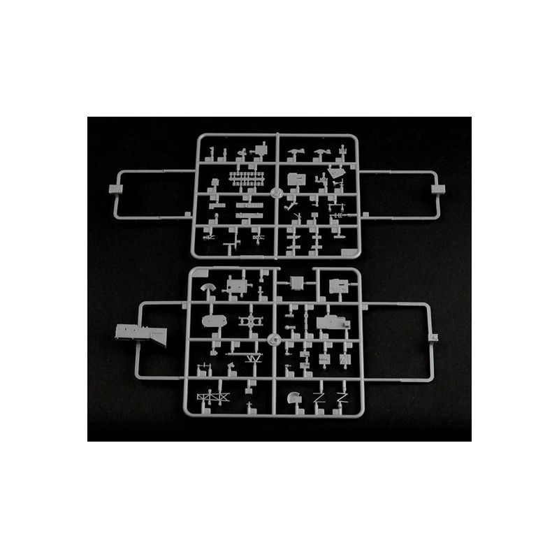 Plastic boat model Porte A. USS Wasp LHD-1 1/700 | Scientific-MHD