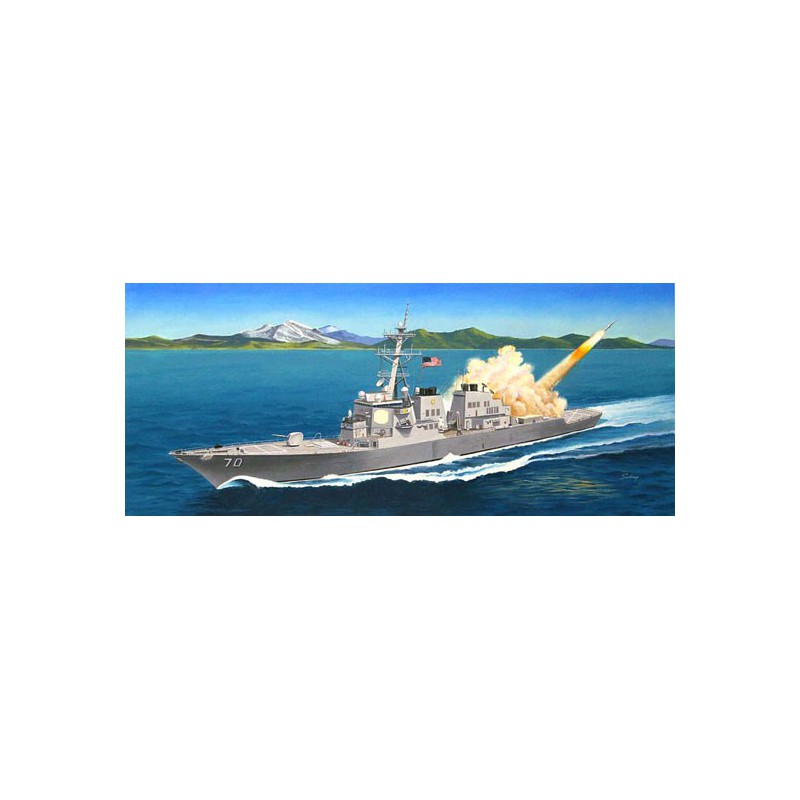 USS Hopper DDG-70 1/700 plastic boat model | Scientific-MHD