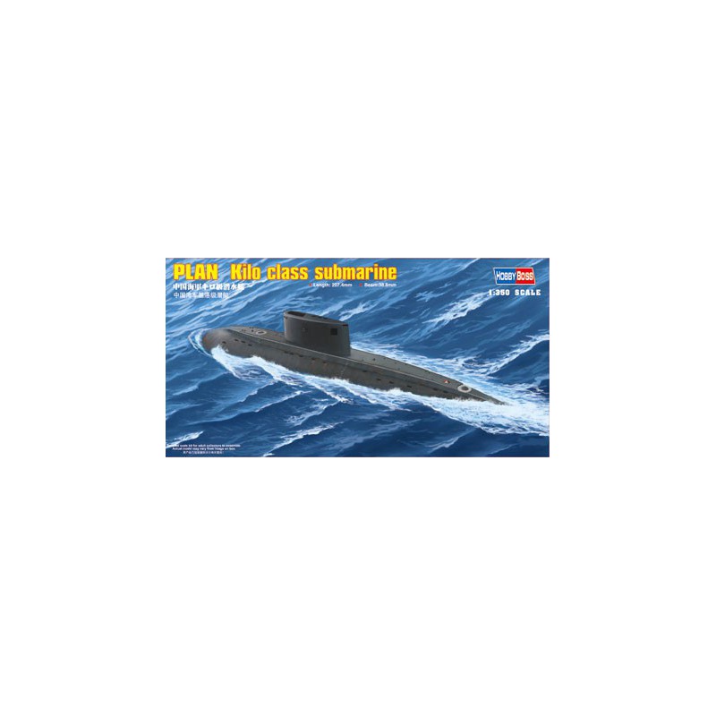 Plastic boat model Plan Kilo Class Submarin 1/350 | Scientific-MHD