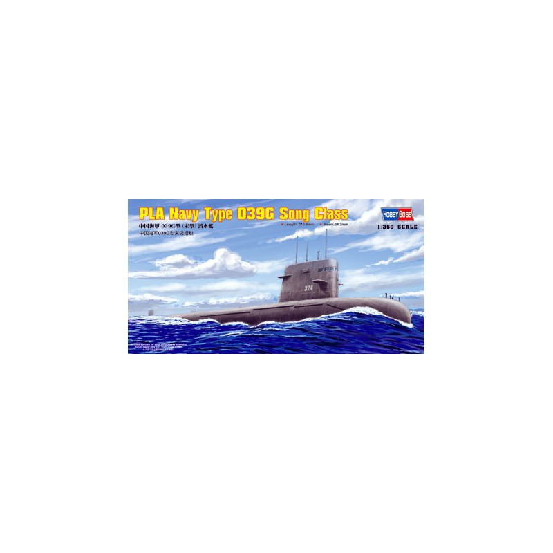 PLA Navy039 Song Class 1/350 plastic boat model | Scientific-MHD