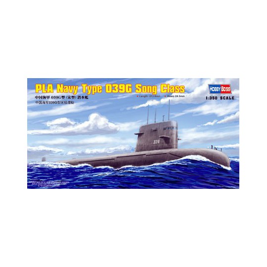PLA Navy039 Song Class 1/350 plastic boat model | Scientific-MHD