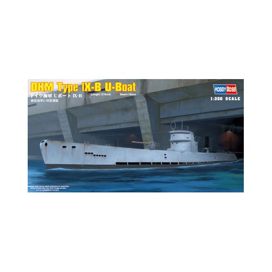 DKM Navy plastic boat model T. IX-B U-BOAT 1/350 | Scientific-MHD