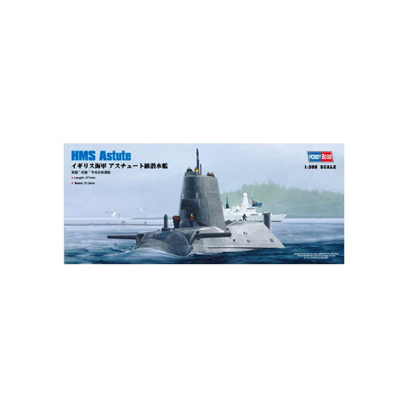 HMS ATTE 1/350 plastic boat model | Scientific-MHD