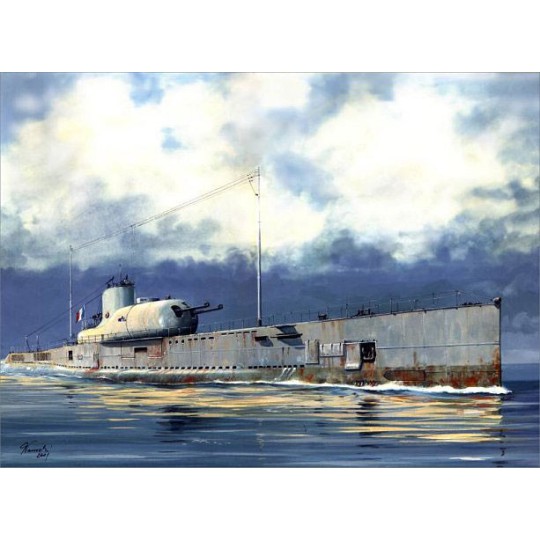 Plastic boat model S. M. Français Le Surcouf1/350 Plastic boat model S. M. Français Le Surcouf1/350 | Scientific-MHD