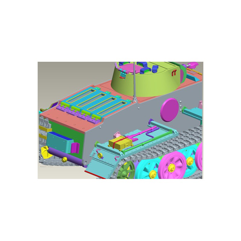 PZKPFW.IAUSF.F EARLY 1/35 plastic | Scientific-MHD