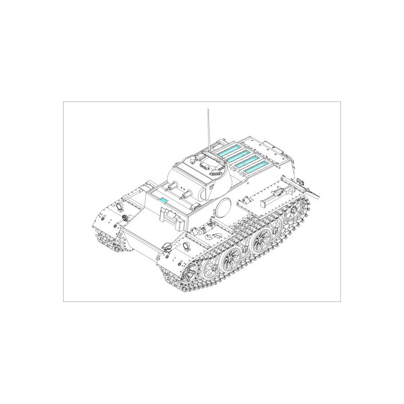 PZKPFW.IAUSF.F EARLY 1/35 plastic | Scientific-MHD