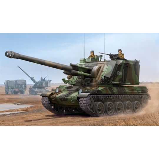 Plastic tank model GCT 155mm au-F1 French SPH 1/35 Plastic tank model GCT 155mm au-F1 French SPH 1/35 | Scientific-MHD