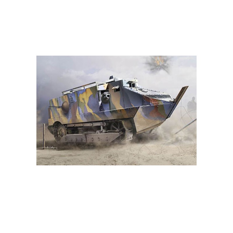 Plastic tank model French chariot Schneider Ca Early 1/35 | Scientific-MHD