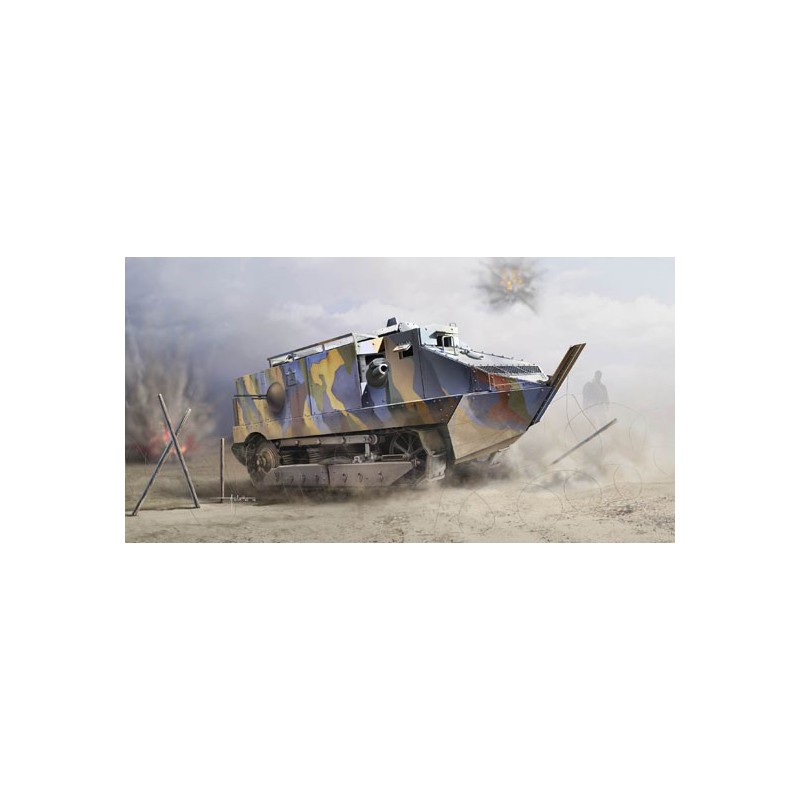 Plastic tank model French chariot Schneider Ca Early 1/35 | Scientific-MHD