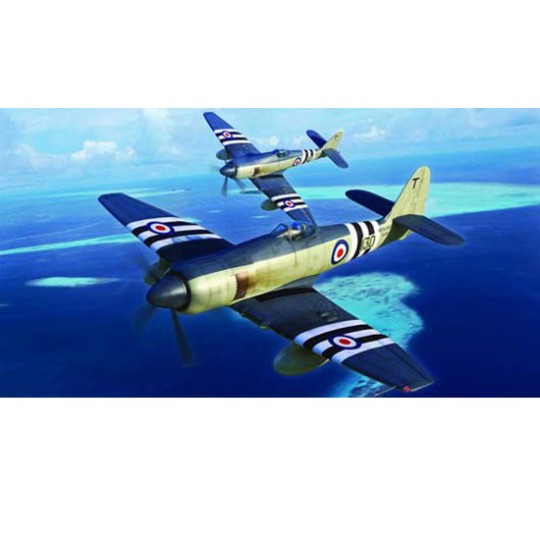Plastic plane model Sea Fury FB.11 Plastic plane model Sea Fury FB.11 | Scientific-MHD