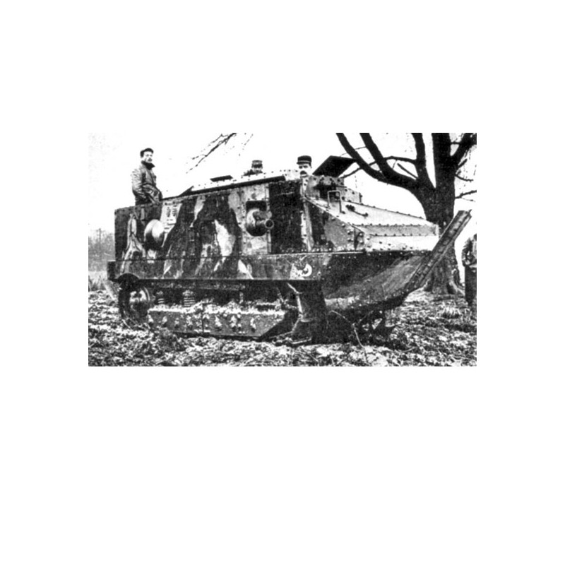 Plastic tank model French chariot Schneider Ca Early 1/35 | Scientific-MHD