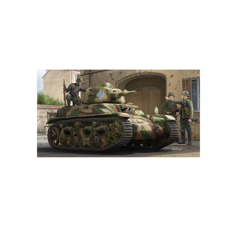 FRENCH R39 Light Infantry 1/35 plastic plastic model | Scientific-MHD