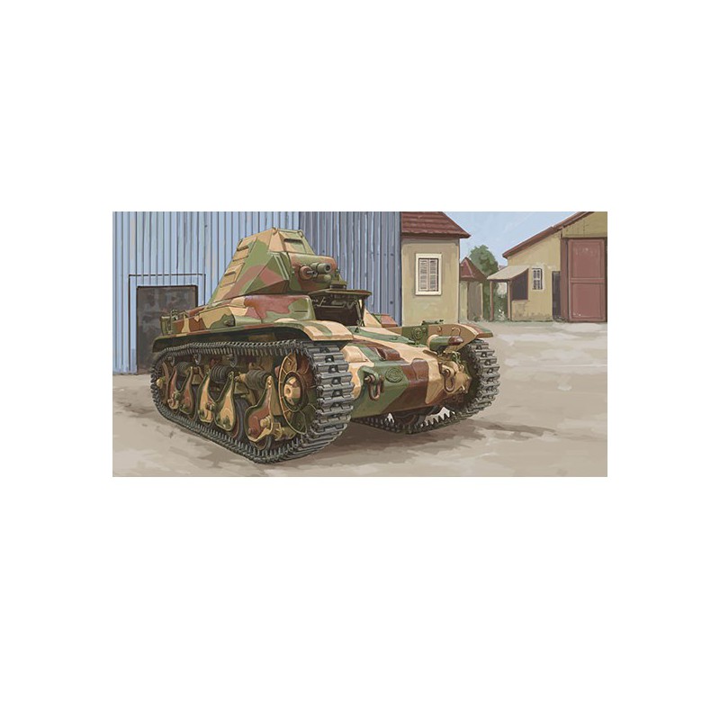 FRENCH R35 plastic tank model with fcm turret 1/35 | Scientific-MHD