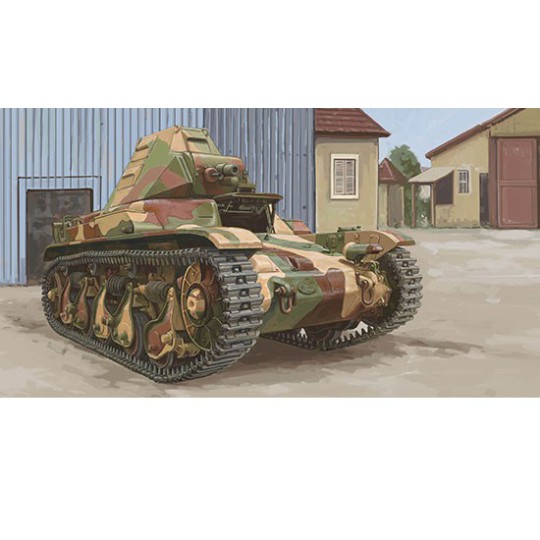 FRENCH R35 plastic tank model with fcm turret 1/35 FRENCH R35 plastic tank model with fcm turret 1/35 | Scientific-MHD