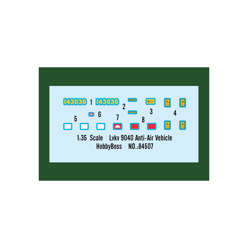 LVKV 9040 anti-Air Vehicle 1/35 plastic plastic model | Scientific-MHD
