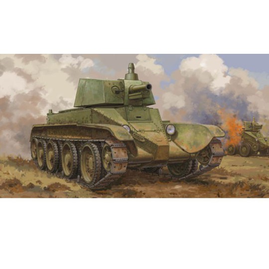 SOVIET D-38 TANK 1/35 plastic plastic model SOVIET D-38 TANK 1/35 plastic plastic model | Scientific-MHD