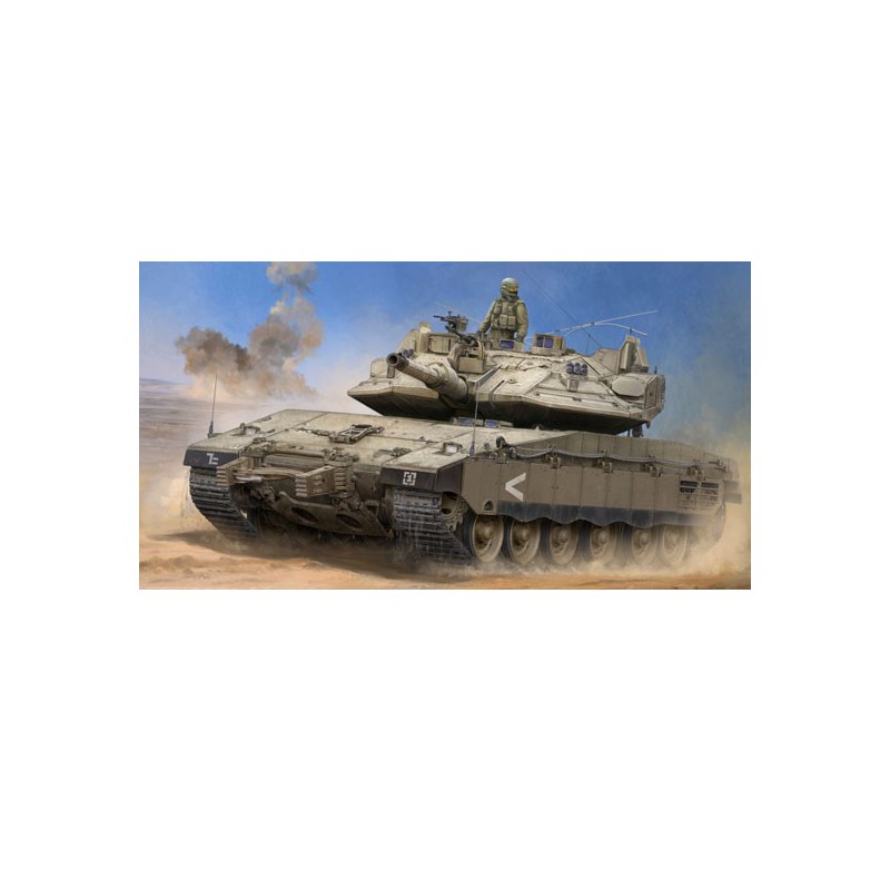 Plastic charcket Idf Merkava Mk IV W/Trophy 1/35 | Scientific-MHD