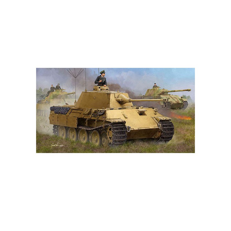 Plastic tank model German pz.beobwg v ausf.a 1/35 | Scientific-MHD