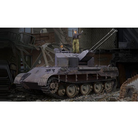 Plastic tank model German flakpanzer v ausf.a 1/35 Plastic tank model German flakpanzer v ausf.a 1/35 | Scientific-MHD