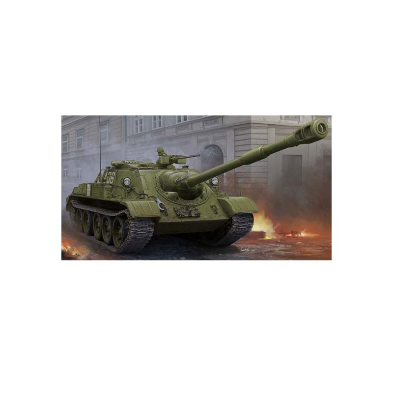 SOVIET SU-122-54 TANK DESTROYER PLASTIC CHARQUET 1/35 | Scientific-MHD