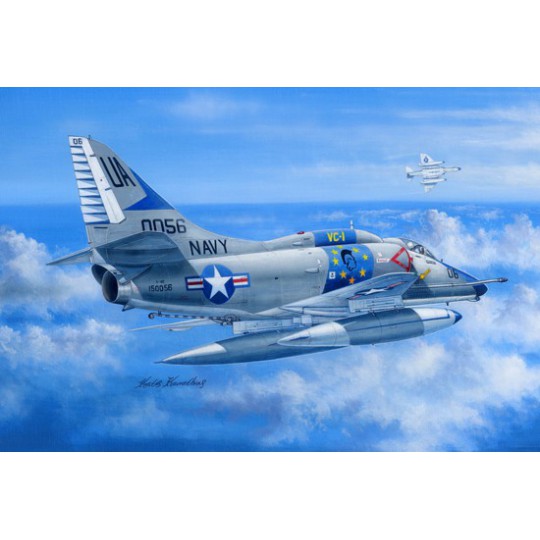 A-4E plastic plane model 1/48 A-4E plastic plane model 1/48 | Scientific-MHD