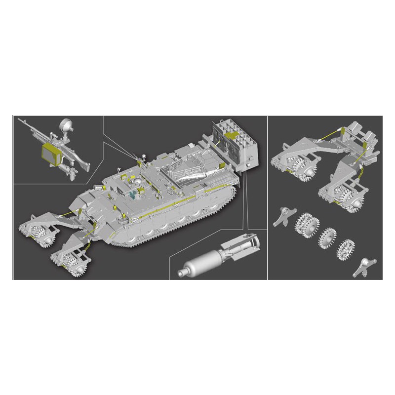 Plastic tank model idf puma cev 1/35 | Scientific-MHD