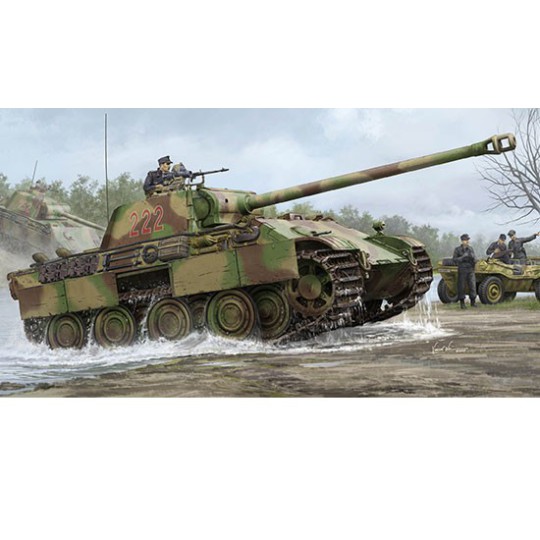Plastic tank model German panther g late version 1/35 Plastic tank model German panther g late version 1/35 | Scientific-MHD